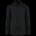 Camisa popelina algodón hombre Black S
