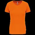 Camiseta de deporte mujer poliéster Fluorescent Orange S