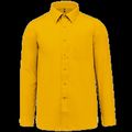 Camisa de polialgodón hombre Yellow 6Xl