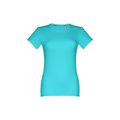 Camiseta de mujer entallada en punto jersey