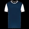 Camiseta bicolor infantil Sporty Navy / White 8/10 Ans