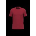 Camiseta algodón orgánico ajustado Hibiscus Red S