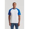 Camiseta de Béisbol Cuello y Mangas Contrastadas