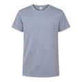 Camiseta Unisex Efecto Jeans Gri Xl