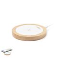 Cargador Qi 15W de Cáñamo y Madera