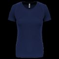 Camiseta de deporte mujer poliéster Sporty Navy Xl