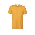 Camiseta hombre algodón poliéster Heather Mustard Xxl