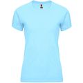 Camiseta Mujer Control Dry Entallada Celeste M