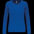 Camiseta de deporte manga larga poliéster Sporty Royal Blue Xs