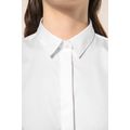 Camisa sarga manga larga chica