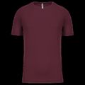 Camiseta de deporte hombre poliéster Wine Xs