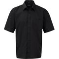 Camisa Popelina manga corta hombre Black Xxl