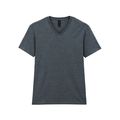 Camiseta cuello de pico Dark Heather 3Xl