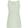 Camiseta Sin Mangas Entallada Espalda Nadadora Verde Mist 2Xl