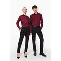 Camisa entallado manga larga mujer
