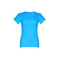 Camiseta de mujer entallada en punto jersey