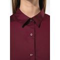 Camisa cómoda manga corta mujer