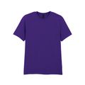 Camiseta hombre algodón preencogido Purple M