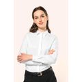 Camisa sarga manga larga chica