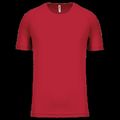 Camiseta de deporte hombre poliéster Red 3Xl