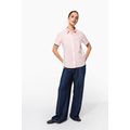 Camisa oxford mujer manga corta
