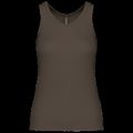 Camiseta de tirantes mujer Khaki Xl