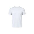 Camiseta Blanca Algodón Sin Costuras Laterales Bla M