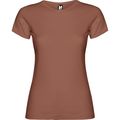 Camiseta de manga corta entallada Teja S