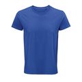 Camiseta ajustada de cuello redondo para hombre Azul Royal M