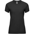 Camiseta Mujer Control Dry Entallada Negro Xl