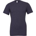 Camiseta hombre algodón poliéster Heather Midnight Navy M