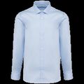 Camisa sarga manga larga Essential Light Blue M