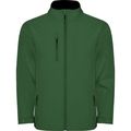 Cazadora Softshell con cremallera invertida Verde Botella Xl