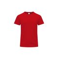 Camiseta unisex de algodón cuello redondo Roj Xxl