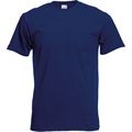 Camiseta niños algodón cuello redondo Navy 12/13 Ans