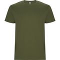 Camiseta Colores Manga Corta Verde Militar 2Xl