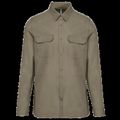 Camisa con 2 bolsillos parche Light Khaki M