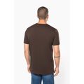 Camiseta de algodón con cuello de pico