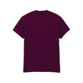Camiseta algodón hombre Maroon L
