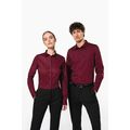 Camisa entallado manga larga mujer