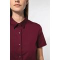 Camisa cómoda manga corta mujer