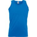 Camiseta sin mangas hombre algodón Royal Blue 3Xl