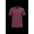 Camiseta unisex cuello redondo Wine Heather Xxs
