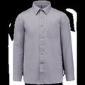 Camisa de polialgodón hombre Silver Xs