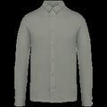 Camisa punto jersey algodón Almond Green L