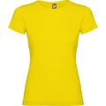 Camiseta de manga corta entallada Amarillo Xl