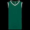 Camiseta de baloncesto para hombre Dark Green / White M