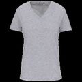 Camiseta de mujer cuello de pico Oxford Grey L