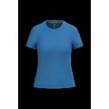 Camiseta manga corta mujer algodón Light Royal Blue Xxl