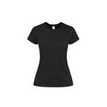 Camiseta Algodón Mujer Colores S a XXL Neg M